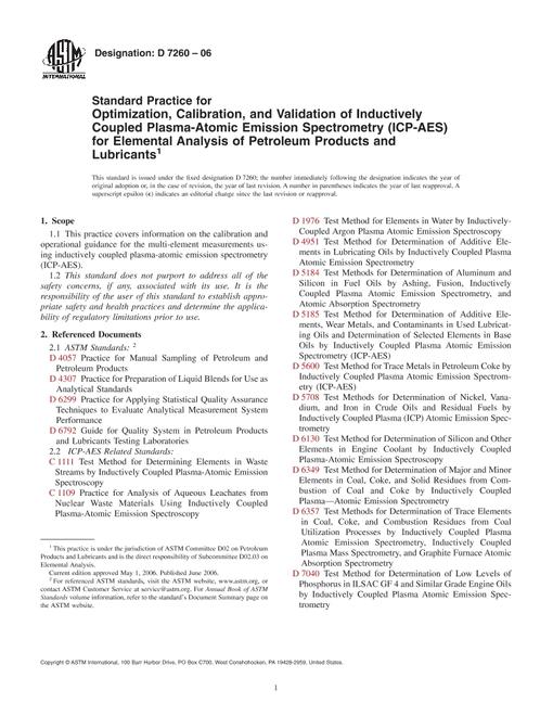 ASTM D7260-06