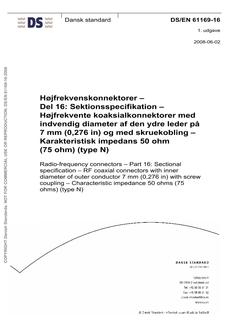 DANSK DS/EN 61169-16