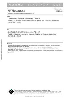 CEI EN 50341-2-1