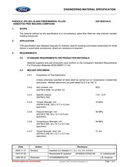 FORD ESF-M3D144-A