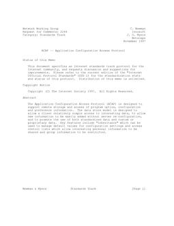 IETF RFC 2244