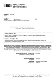 DANSK DSF/ISO/FDIS 23139