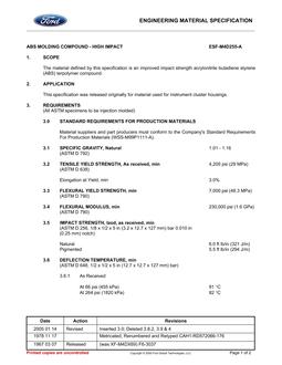 FORD ESF-M4D255-A