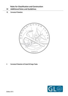 DNV GL ADDITIONAL RULES AND GUIDELINES VI-10-3