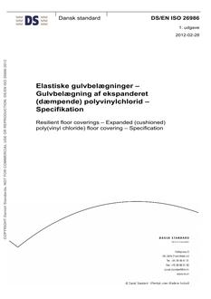 DANSK DS/EN ISO 26986