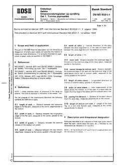 DANSK DS/ISO 6591/1