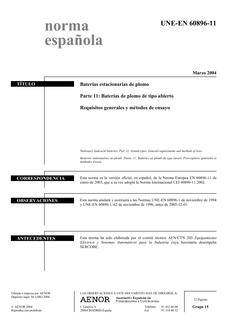 AENOR UNE-EN 60896-11