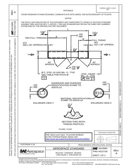 SAE AS126881A