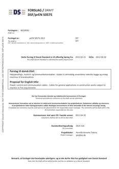 DANSK DSF/PREN 50575