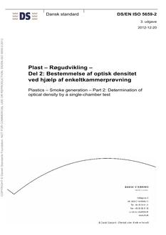 DANSK DS/EN ISO 5659-2