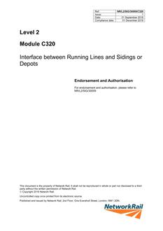 NR NR/L2/SIG/30009/C320 ISSUE 1