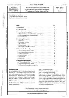 VDI VDI 2861 BLATT 2
