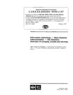 CAN/CSA-ISO/IEC 9594-1-97 (R2001)