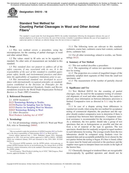 ASTM D4510-18