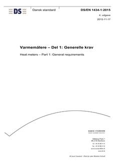 DANSK DS/EN 1434-1