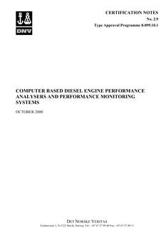 DNV DNV TAP NO. 8-899.10.1