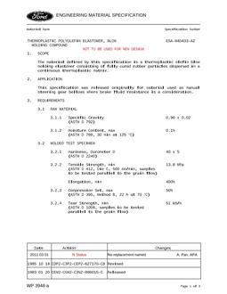 FORD ESA-M4D433-A2