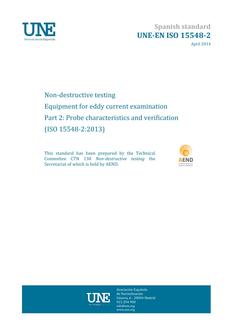 AENOR UNE-EN ISO 15548-2
