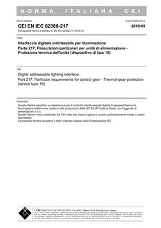 CEI EN IEC 62386-217