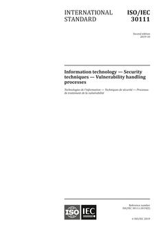 ISO/IEC 30111:2019