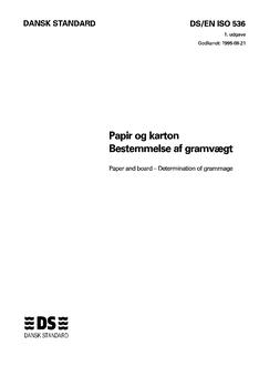 DANSK DS/EN ISO 536