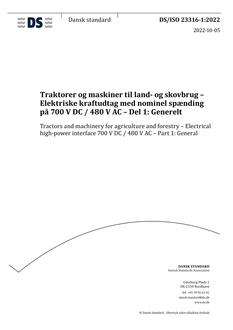 DANSK DS/ISO 23316-1