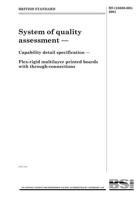BS 123600-003:2001
