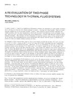 CH-81-13-1 -- A Re-Evaluation of Two-Phase Technology in Thermal Fluid Systems