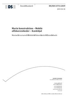 DANSK DS/ISO 21711