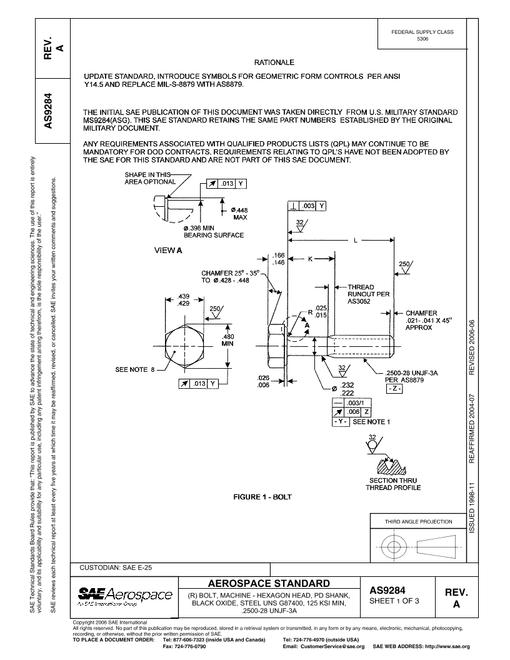 SAE AS9284A
