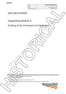 NR NR/L3/ELP/25000/MODD ISSUE 1