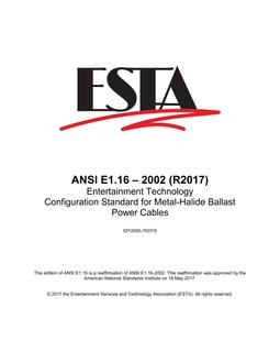 ESTA E1.16