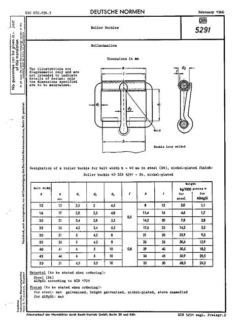 DIN 5291