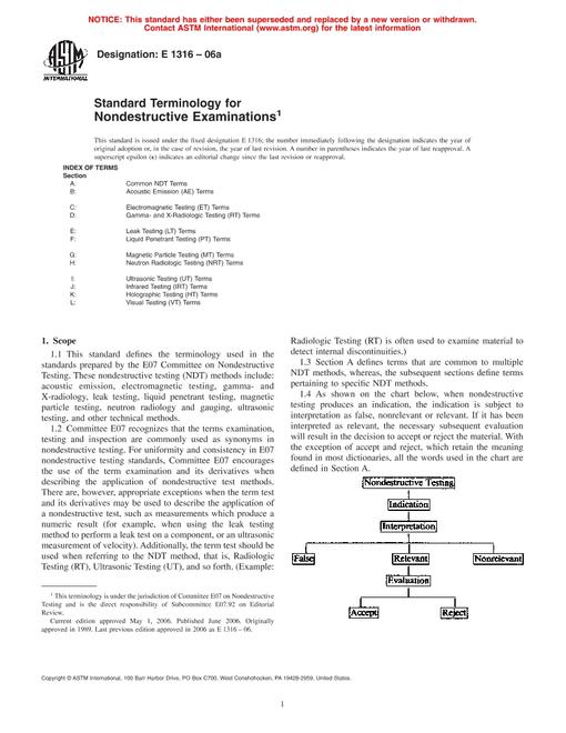 ASTM E1316-06a