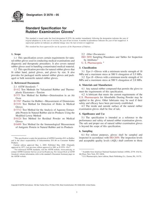 ASTM D3578-05