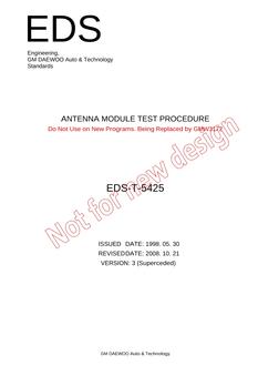 GMKOREA EDS-T-5425