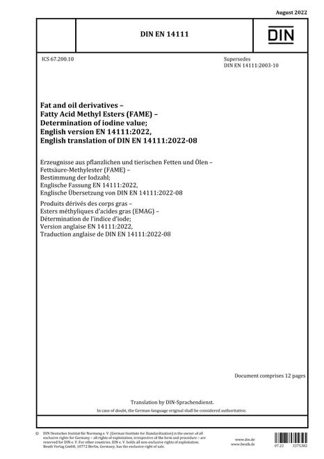 DIN EN 14111