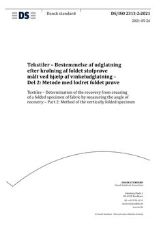 DANSK DS/ISO 2313-2