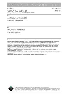 CEI EN IEC 62541-10