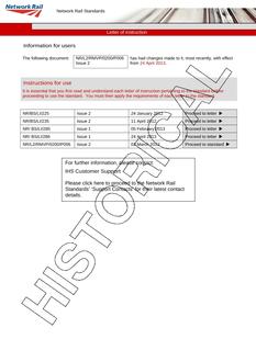 NR NR/L2/RMVP/0200/P006 ISSUE 2