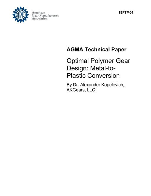 AGMA 19FTM04