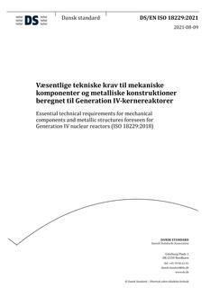 DANSK DS/EN ISO 18229