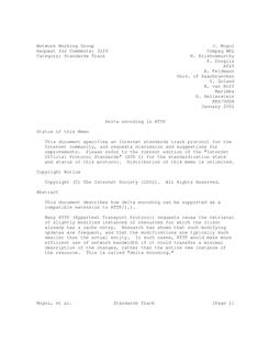 IETF RFC 3229