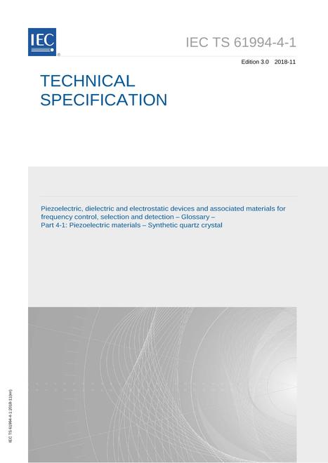 IEC/TS 61994-4-1 Ed. 3.0 en:2018