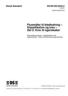 DANSK DS/EN ISO 9454-2