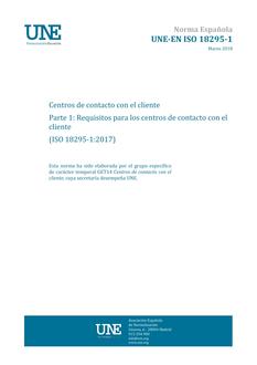 AENOR UNE-EN ISO 18295-1
