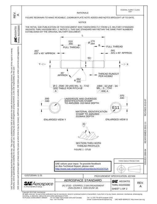 SAE AS154701A