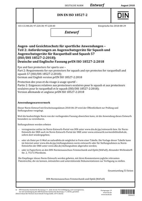 DIN EN ISO 18527-2 - DRAFT