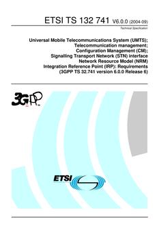 ETSI TS 132 741
