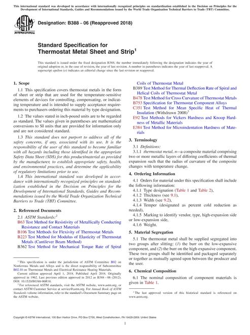 ASTM B388-06(2018)